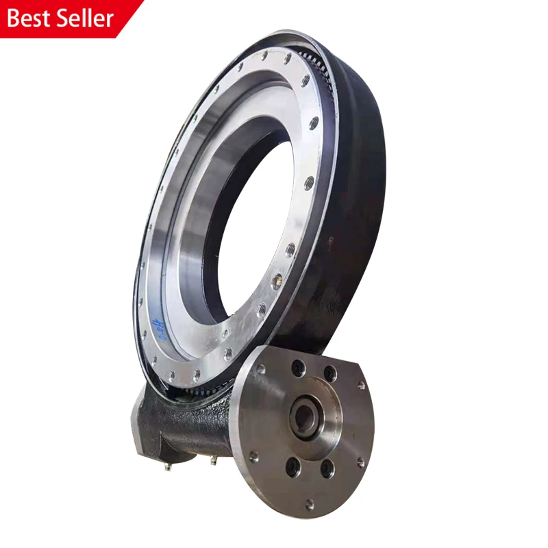 enclosed slewing drive se17 with dc slew drive for solar tracking system