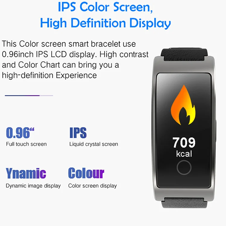 CK11C Smart Band Blood Pressure Heart Rate Monitor Wrist Watch Intelligent Bracelet Fitness Bracelet Tracker Pedometer Wristband