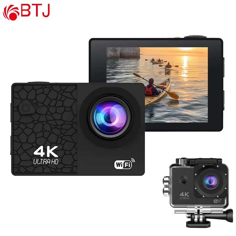 Multi-function WiFi Affordable Outdoor Adventure Companion: 4K Sports Camera with HD Video Recording adventure sports camera