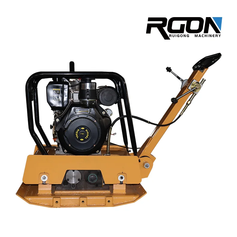 Hot Sale Plate Compactor for Sale Reversible Diesel Sand Compact Concrete Earth Compactor