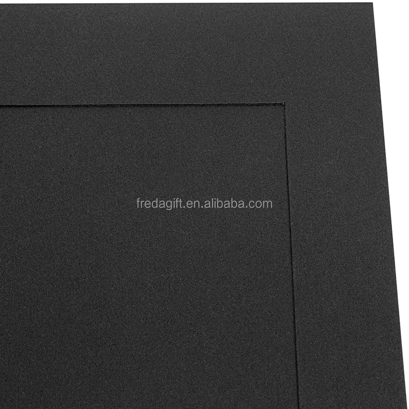 High-end paper photo frames with special black card package edge