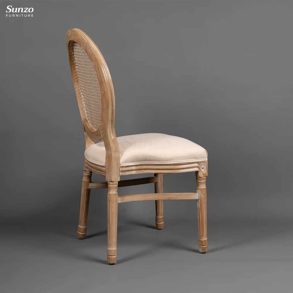Luxury King Ivory Louis Dining Chairs XVI Dining Room Chair