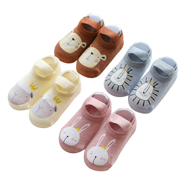 New style  baby cotton  anti slip socks Funny Cute baby  cotton baby socks