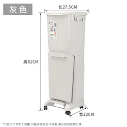 Пластиковая крышка для мусора с двойной сортировкой и переработкой