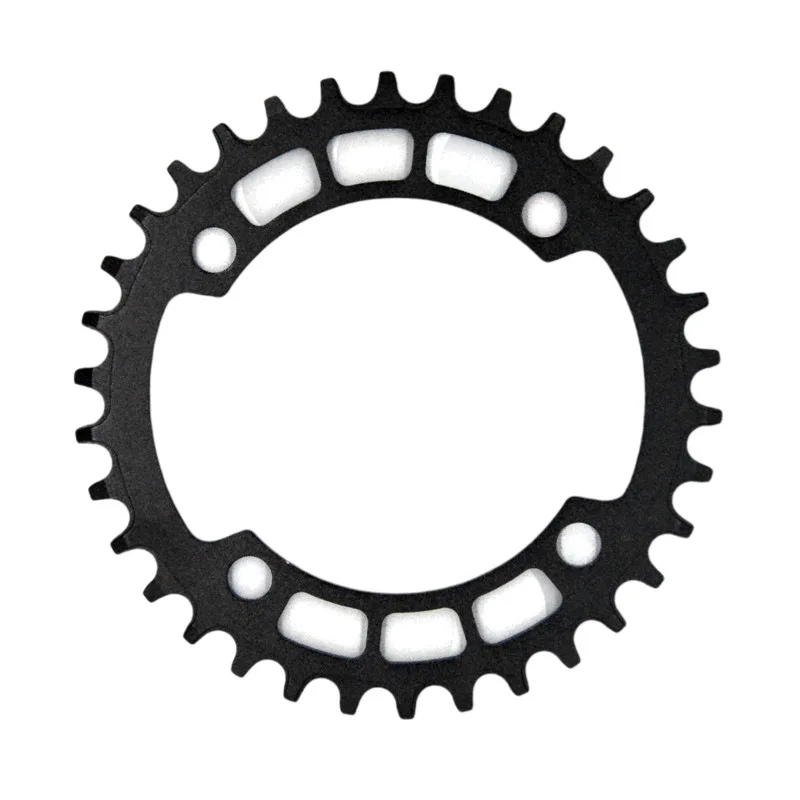 bicycle spare parts custom aluminum alloy single speed mountain bike folding bike chain wheel crankset plate