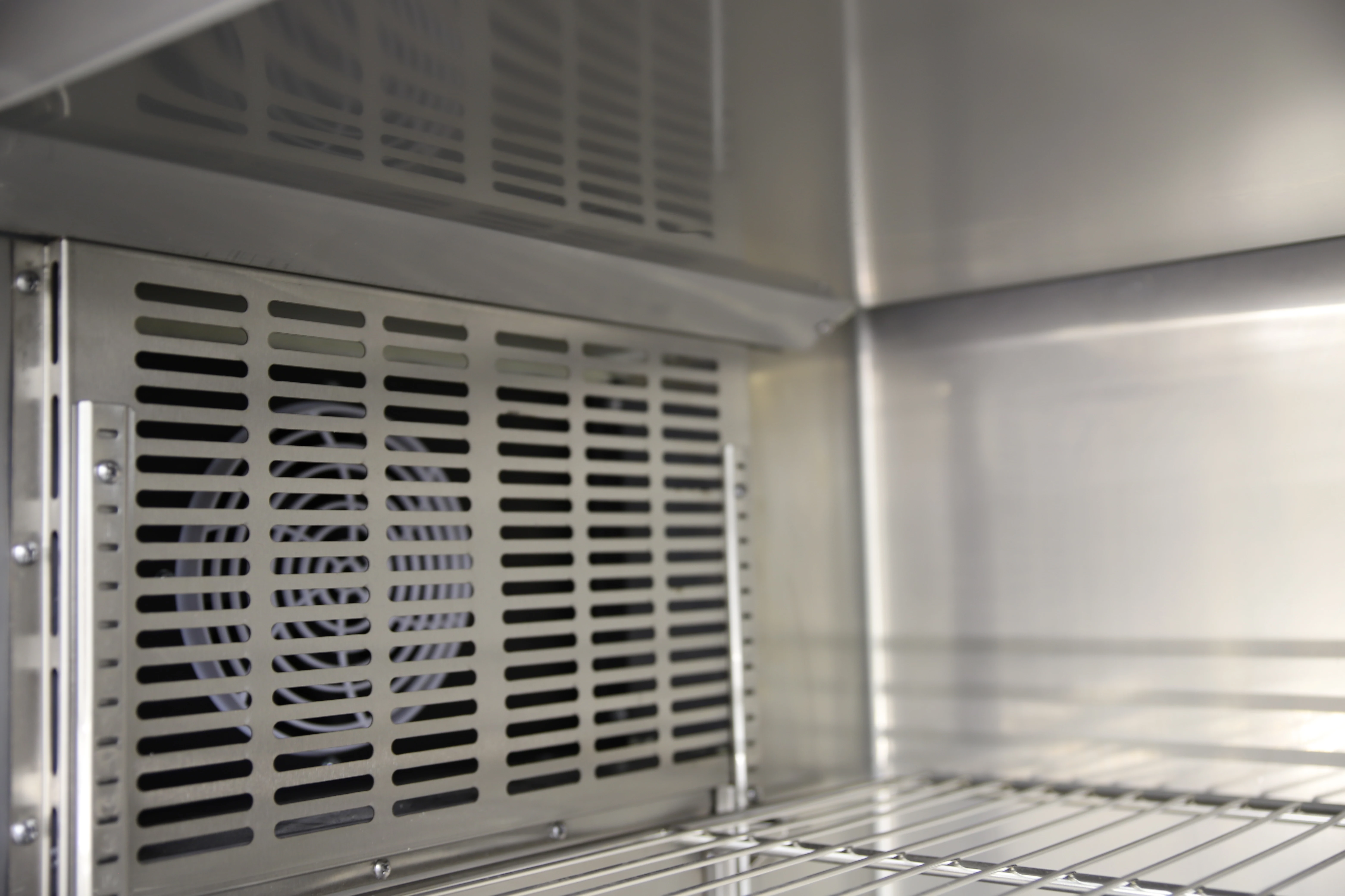 Hot Selling 6 Doors Commercial Freezers Refrigerator 201 Stainless Steel Refrigeration Equipment Kitchen Freezer