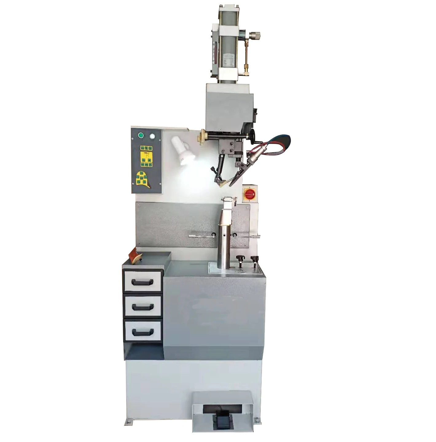 YT-256 Semi-Automatic Pneumatic Heel Nailing Machine for Man , Lady , Kid Shoe