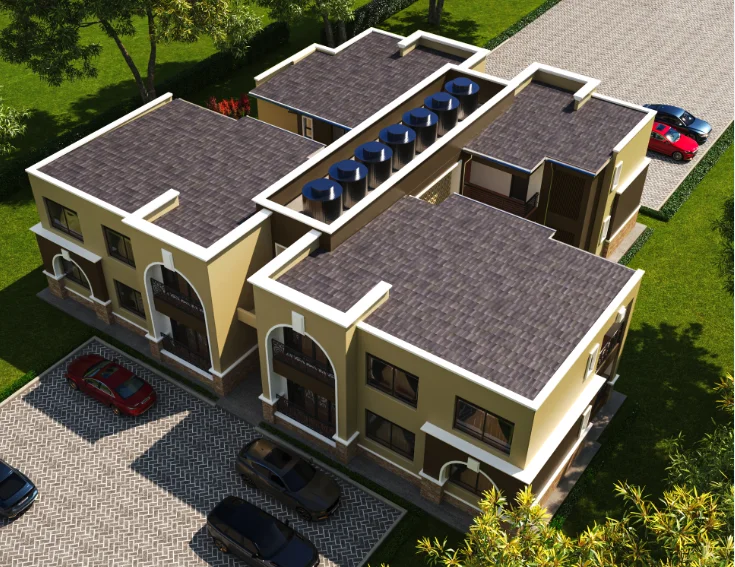 Architecture Design with prefabricated and steel structure  building for industry park building design with layout drawing