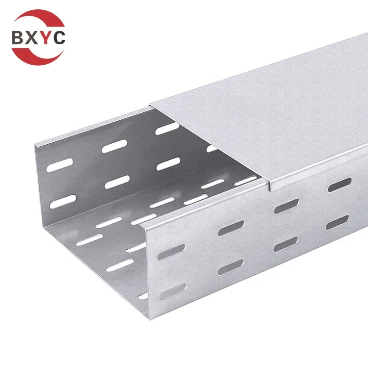 Power Hot Dip Galvanized Steel Perforated Cable Tray Supporting System