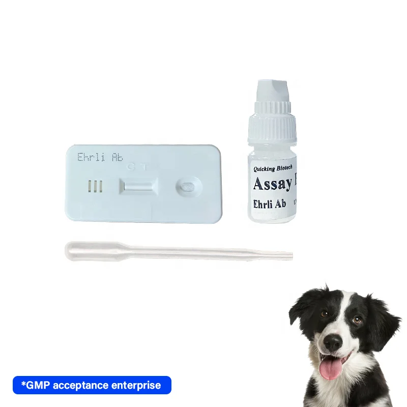 veterinary Ehrli Ab Canine Ehrlichia Antibody Rapid Test for veterinary disease/Veterinardiagnostik-Kit