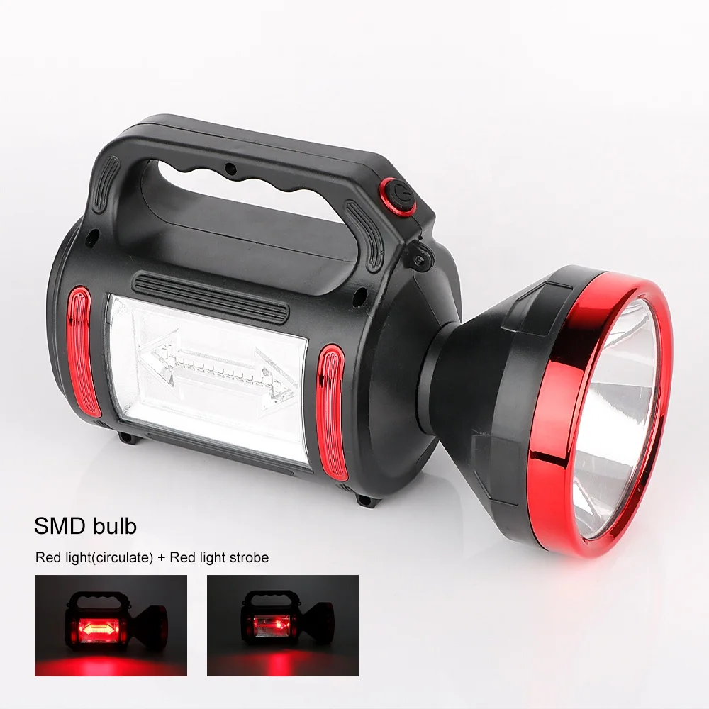 4000mAh power bank LED searchlight IPX4 waterproof lantern multifunction spotlight rechargeable LED camping lantern