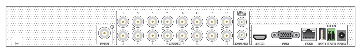 Superlive plus 16CH 4K 8MP/5MP AHD/CVI/TVI/CVBS/IP 5 IN 1 hybrid DVR xvr tvt oem , with 2 SATA HDD slots