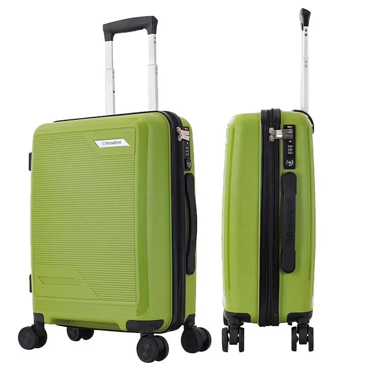 2022 New Premium Metal Trolley 20 24 28 Inch Travel Suitcase Suppliers PP Luggage