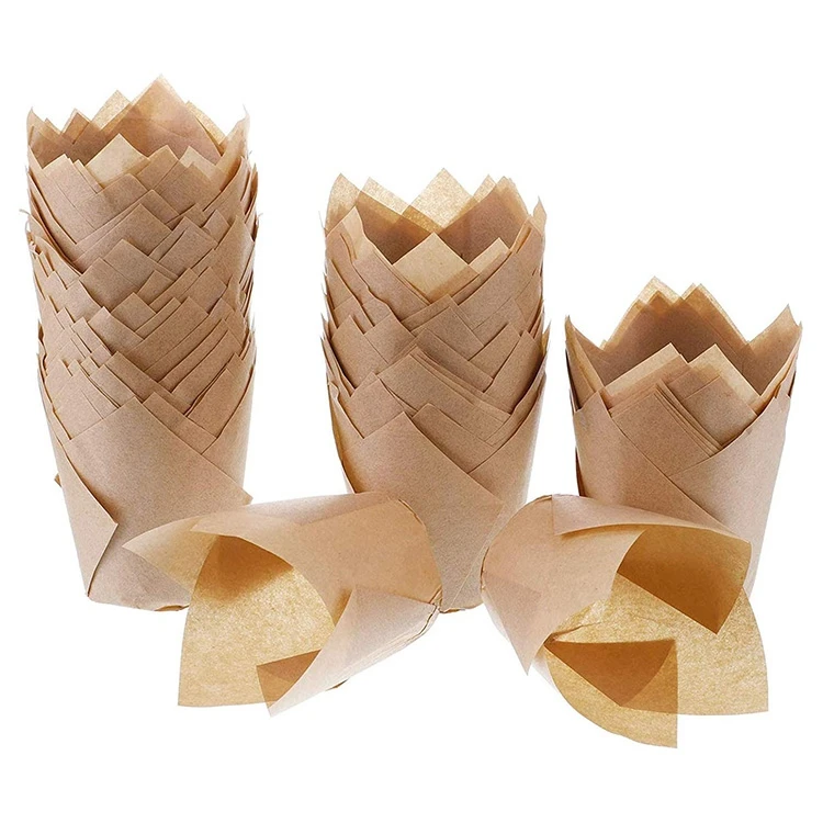 Wholesale foodgrade greaseproof paper muffin liner cake wrapper liners baking cup