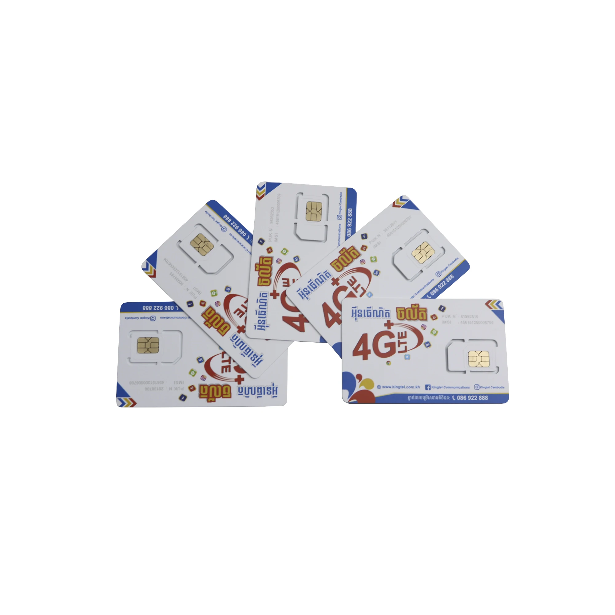  4G глобальная SIM-карта для мобильного телефона Поддержка программирования