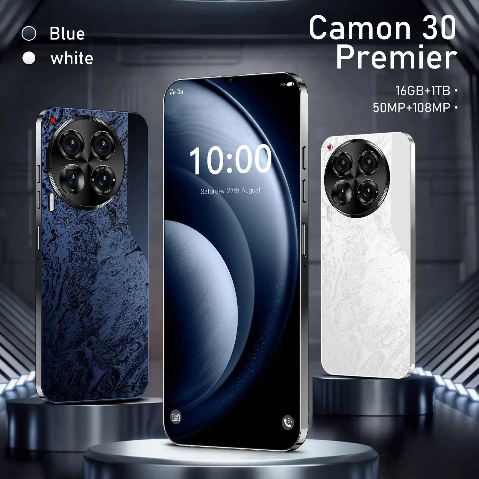 Top Selling  Camon 30 Premier 16GB + 1TB 7.3Inch full Display Strong 10-core processor cellular phone with Dual SIM