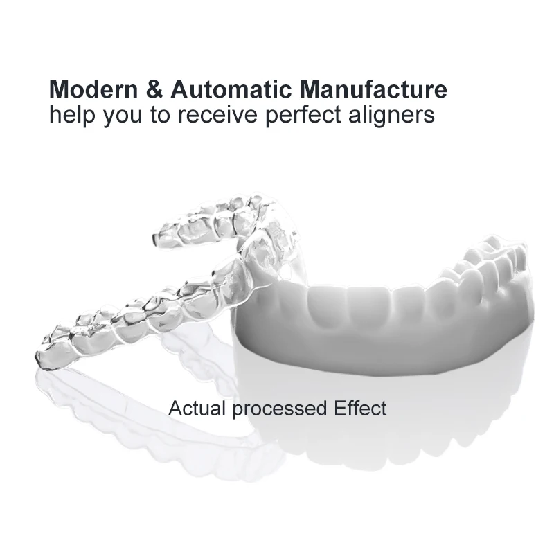 Original Manufacture Ortho Aligner Manufacturer Braces Aligners Clear Resin Coping Sheet Tpu&petg