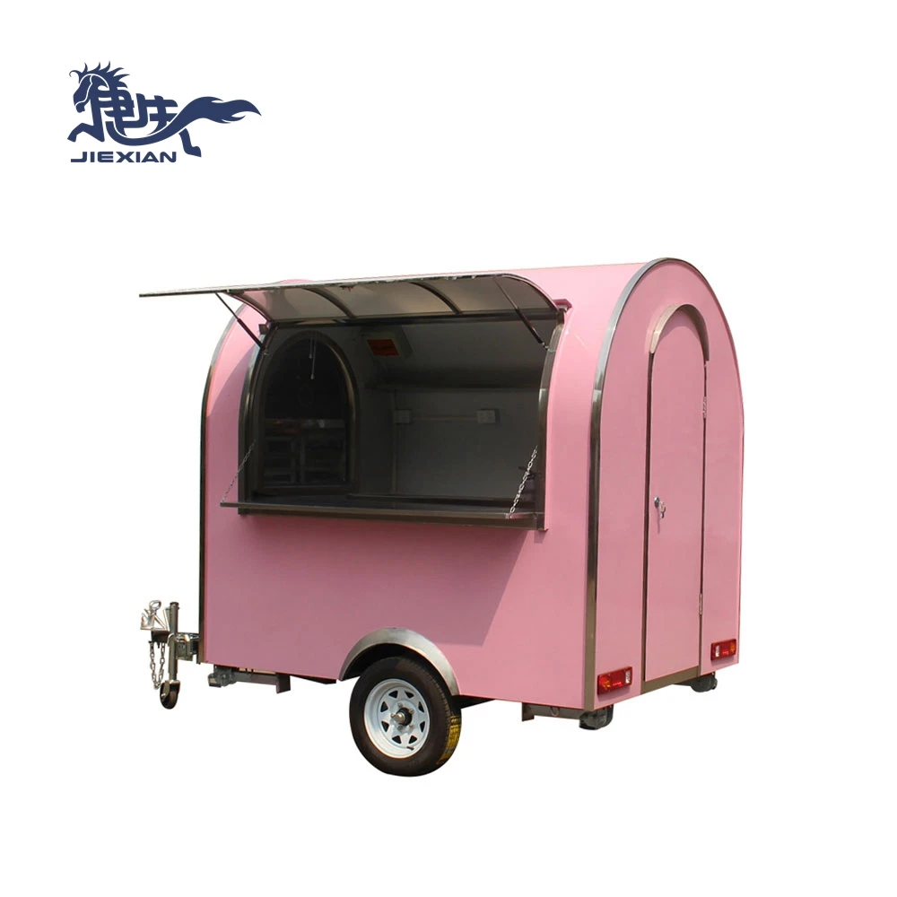 JX-FR220B Streest Food Concession trailer Mobile Coffee Shop 2.2m Mini Coffee Truck