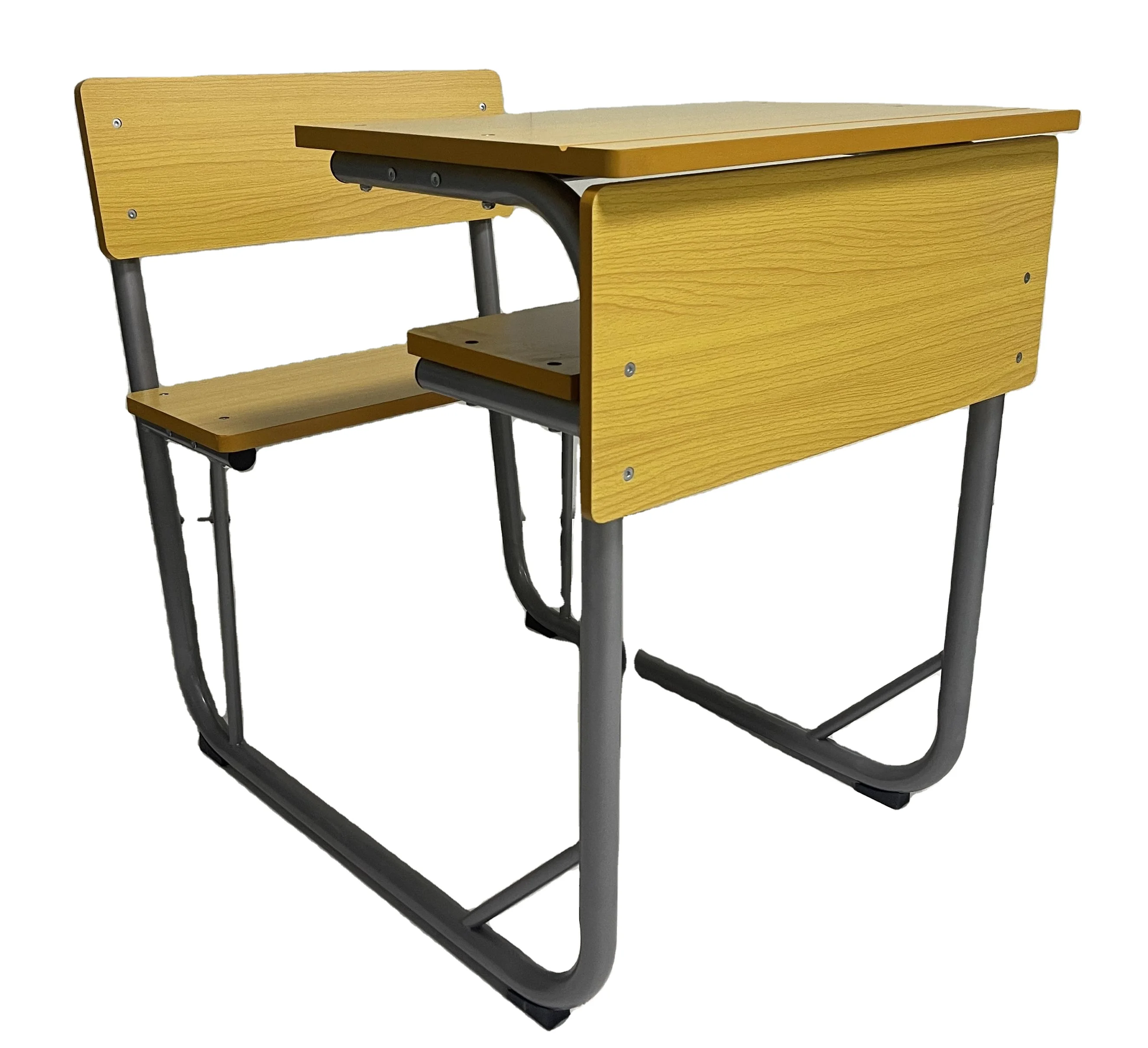 Hot New Products School Furniture Desk And Chair 2 Set