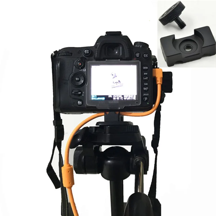  Acouto алюминий сплав трос DSLR камера цифровой USB Кабель Замок Клип зажим