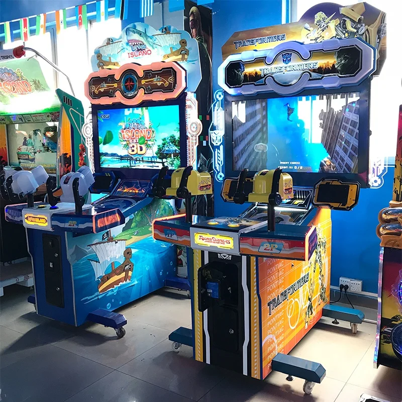 42 LCD Simulator Transformers arcade gun shooting game machine video shooing game machines