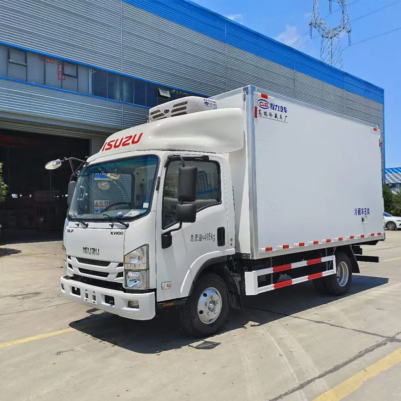 Isuzu  4*2 Light Duty Refrigerated Box Van refrigerated trucks for sale