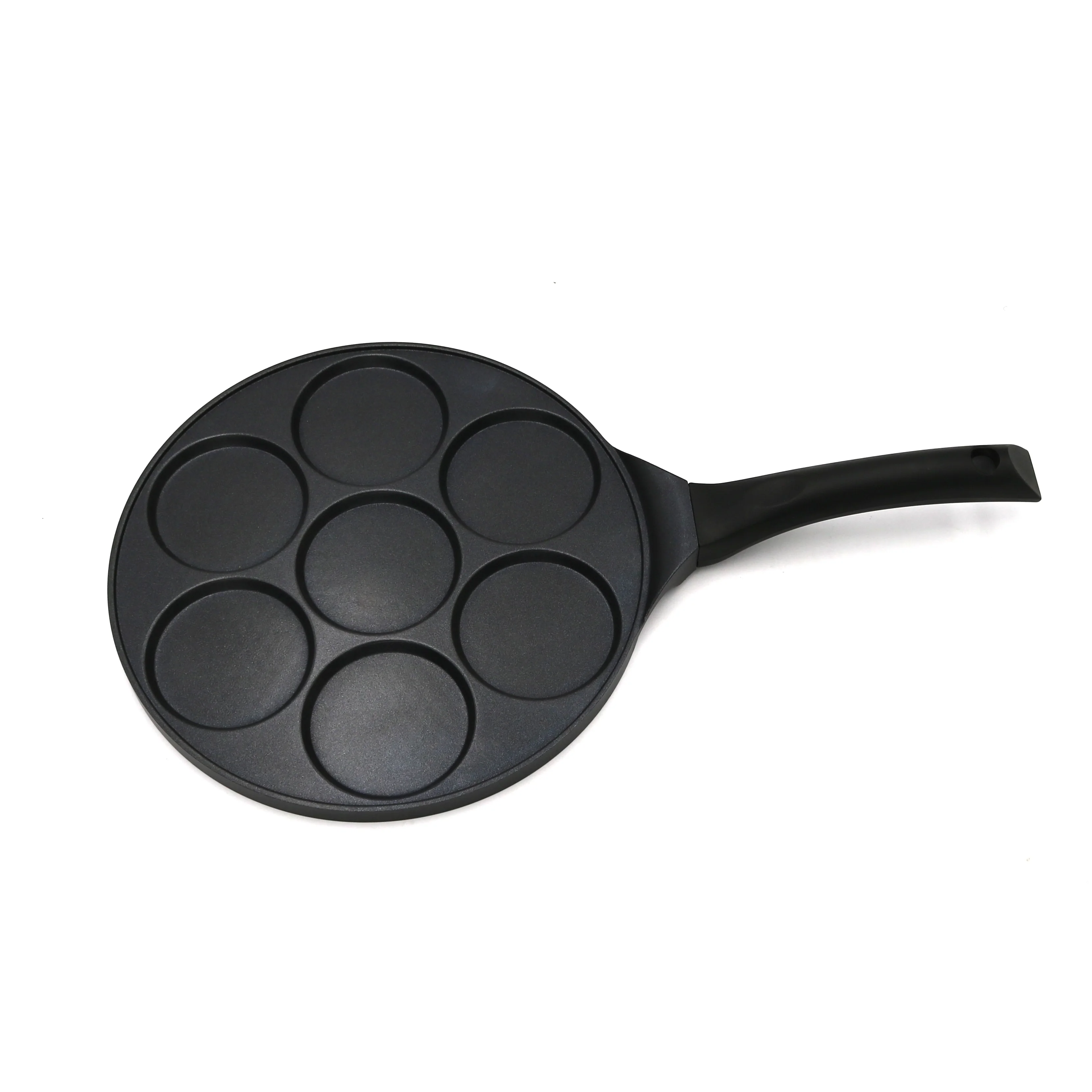Cheap Custom Bottom Covering Quiche Pancake Pan Maker Non Stick Baking Mini Frying Pancake Pan