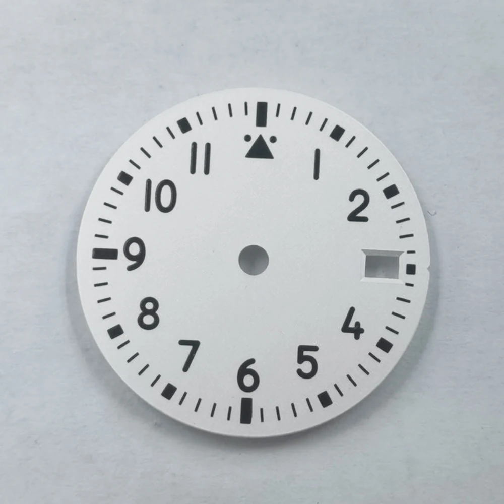 29mm Luminous Fit NH35A NH36A Movement Custom Your Own Logo Watch Sterile Dial