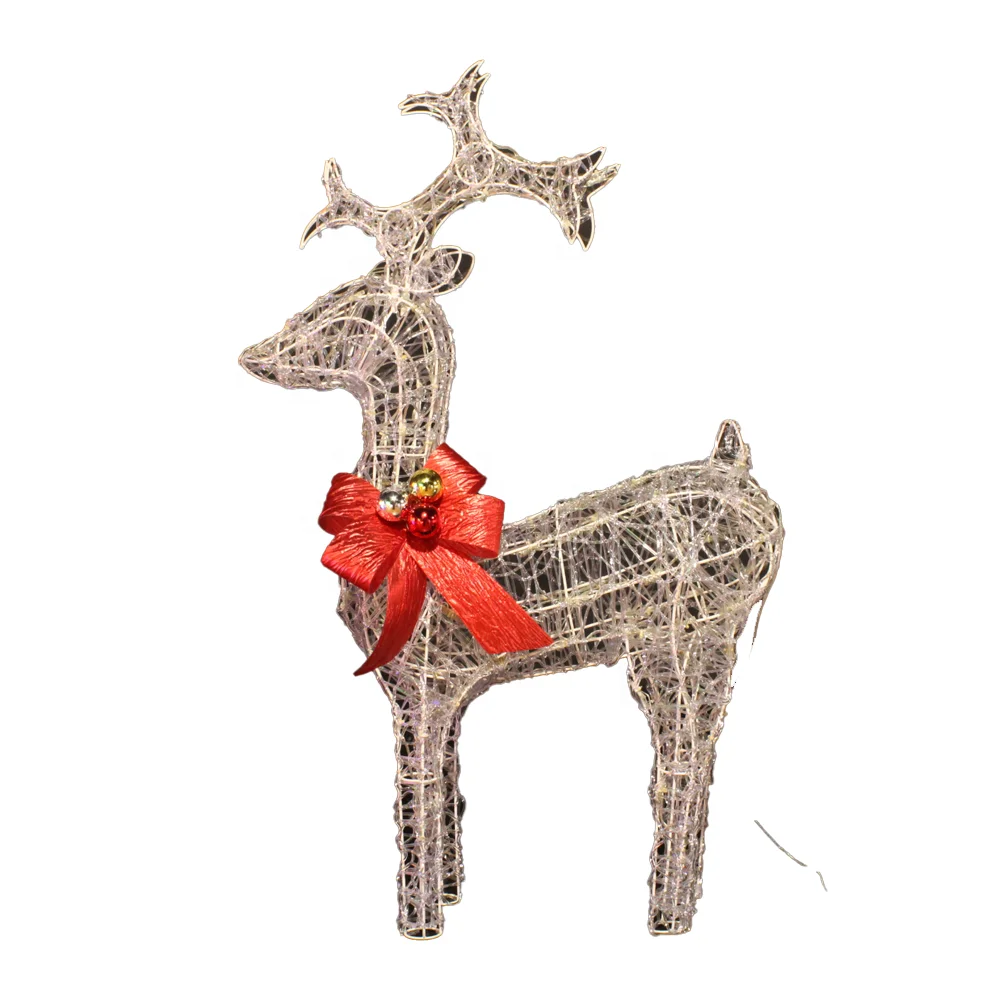 Christmas deer light Christmas deer outdoor Warm white clod white Modify Lamp Holiday Party Decoration