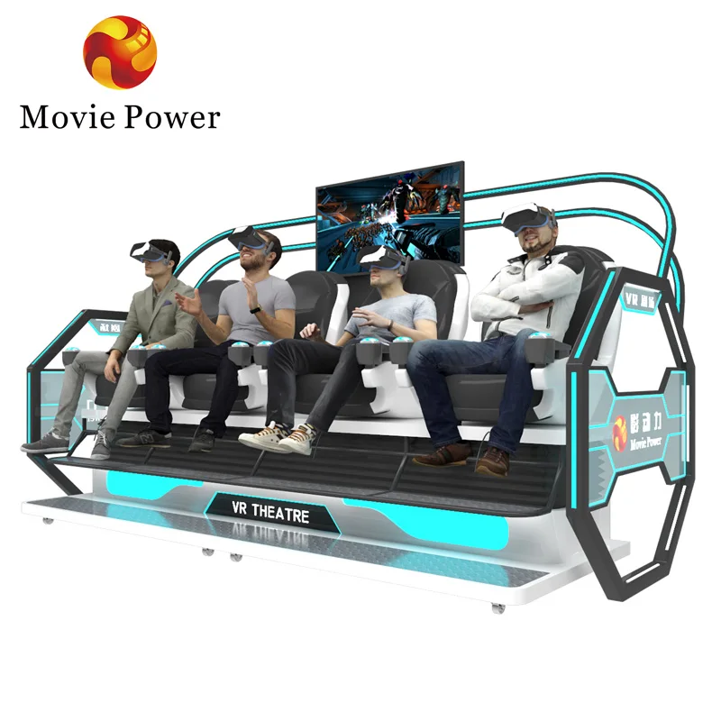 Movie Power Virtual Reality Roller Coaster Egg Chair Dynamic Technology Game 9d Vr Cinema Machine for amusement park