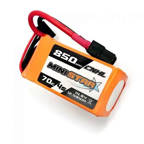 850mAh 14.8V 4S 70C CNHL  MiniStar OEM Lipo Battery With XT30 Plug For FPV