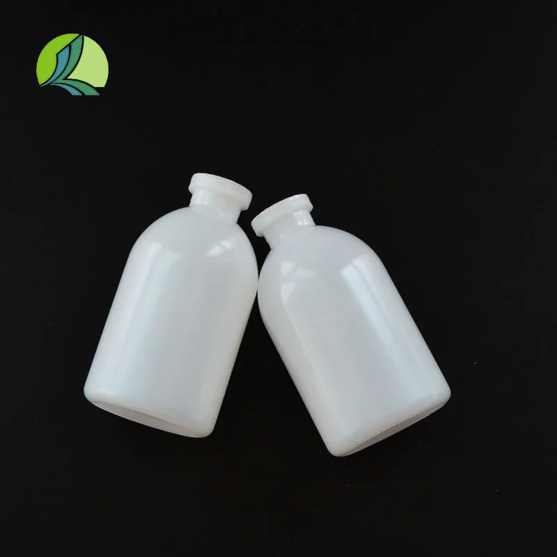 Изготовление ветеринарный HDPE PP пластиковые фармацевтические вакцины птицы бутылка 50 мл белый медицинский флакон