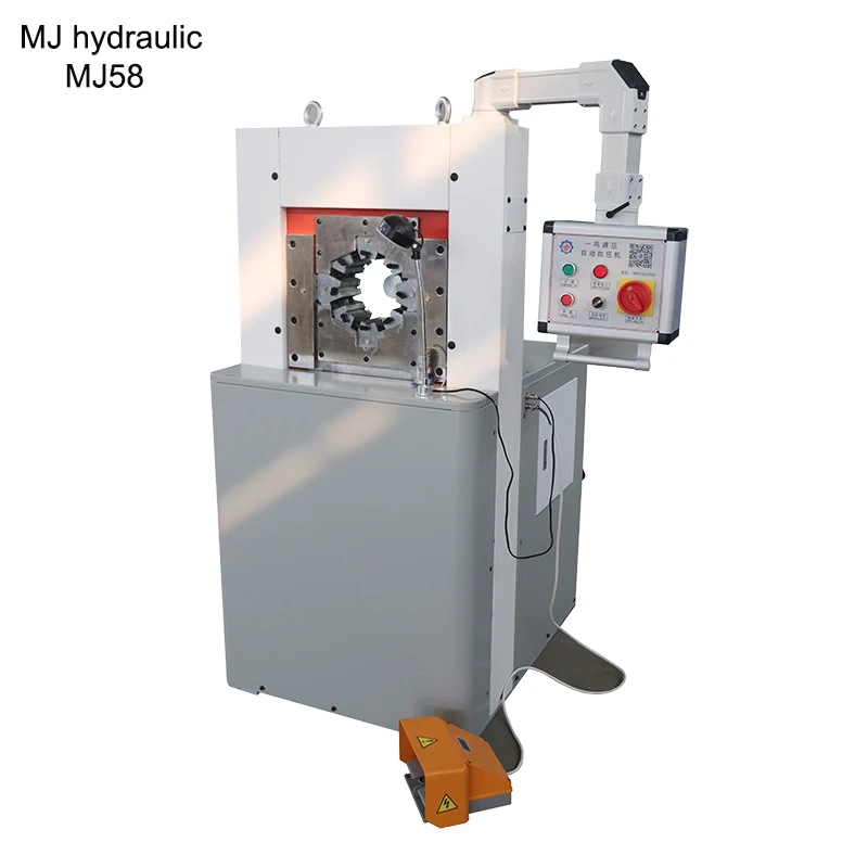 Ultra thin 2inch 6Sp 3' Used High Pressure Manual CNC ac press Hydraulic Hose Clamping Machine Manufacturer For Sale