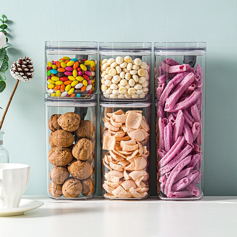 High Quality Kitchen Storage Bins Food Containers Airtight Pantry With Lid