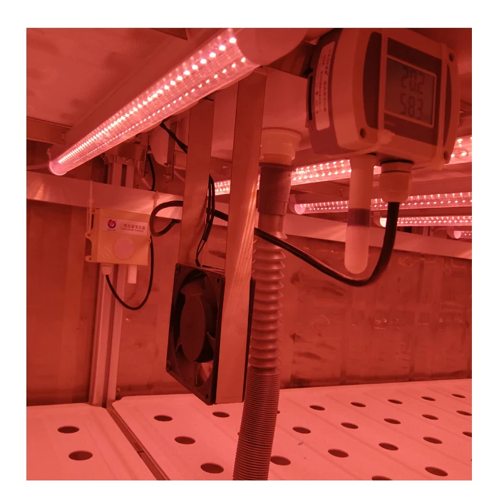 Microgreens Vertical Hydroponic Container Box Farm/ Greenhouse