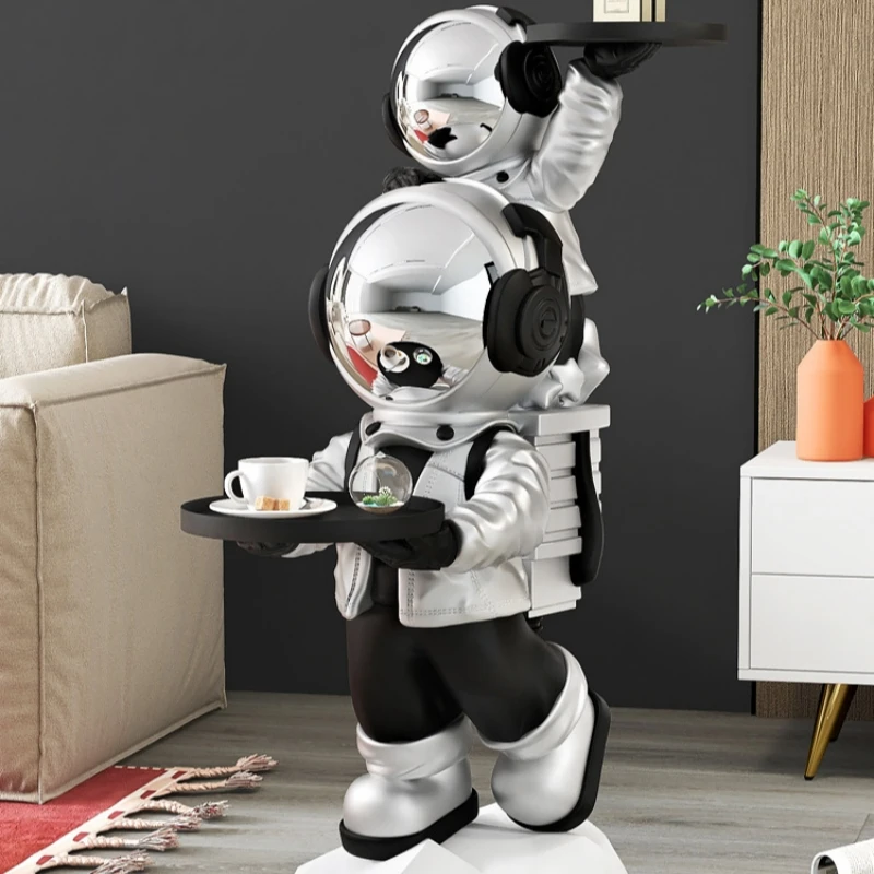 New Astronaut Large Landing Ornaments Home Accessories Living Room Tv Cabinet Next To The Tray Astronaut Housemoving Gifts