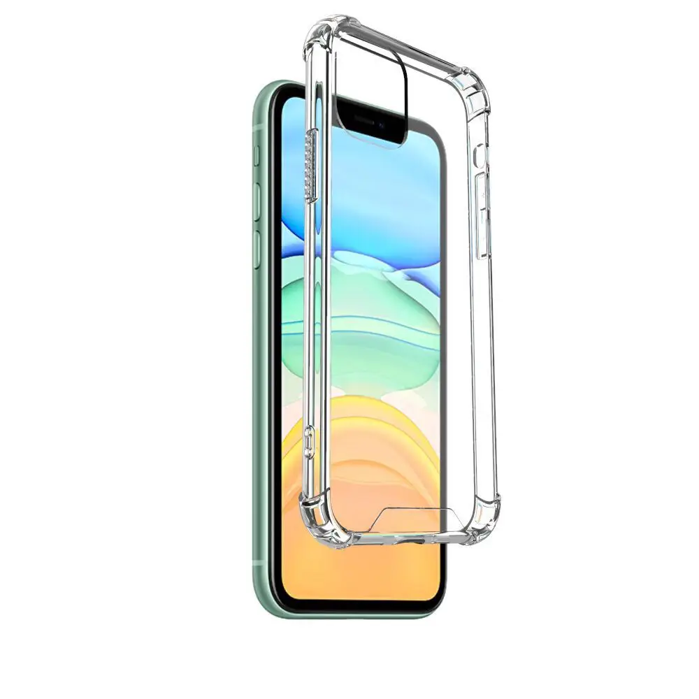  Для Huawei P40lite E Y7P серия четыре угла ударопрочный Прозрачный чехол для телефона 1 5 мм противоударные Аксессуары мобильных