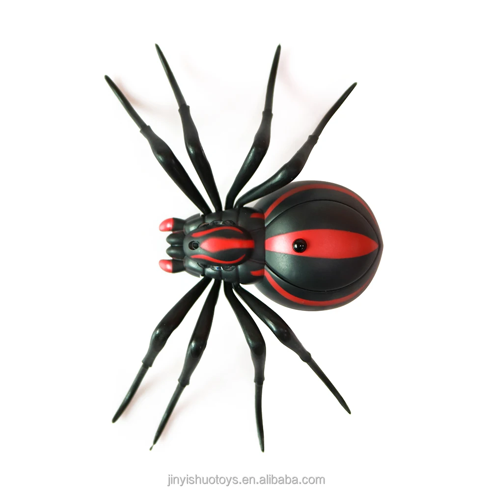 Инфракрасная пластиковая мини-игрушка-паук с дистанционным управлением, модель животного для скалолазания, насекомых