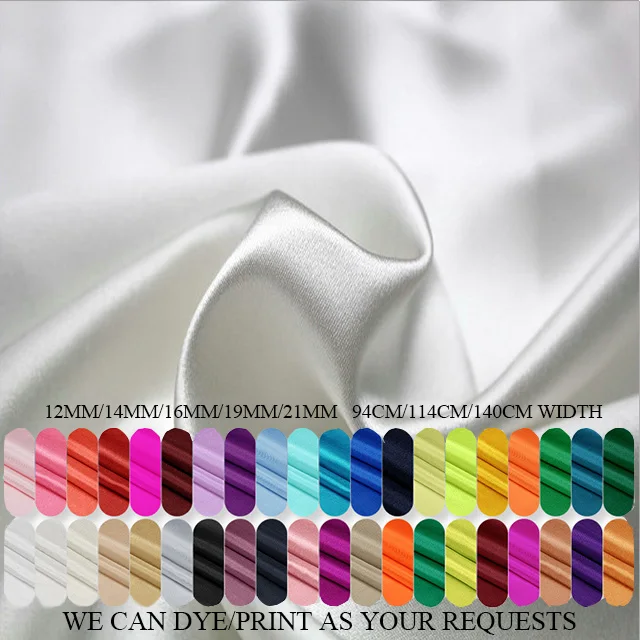 
2020new China Cheap Habotai Silk Fabric Habotai Silk Scarves 