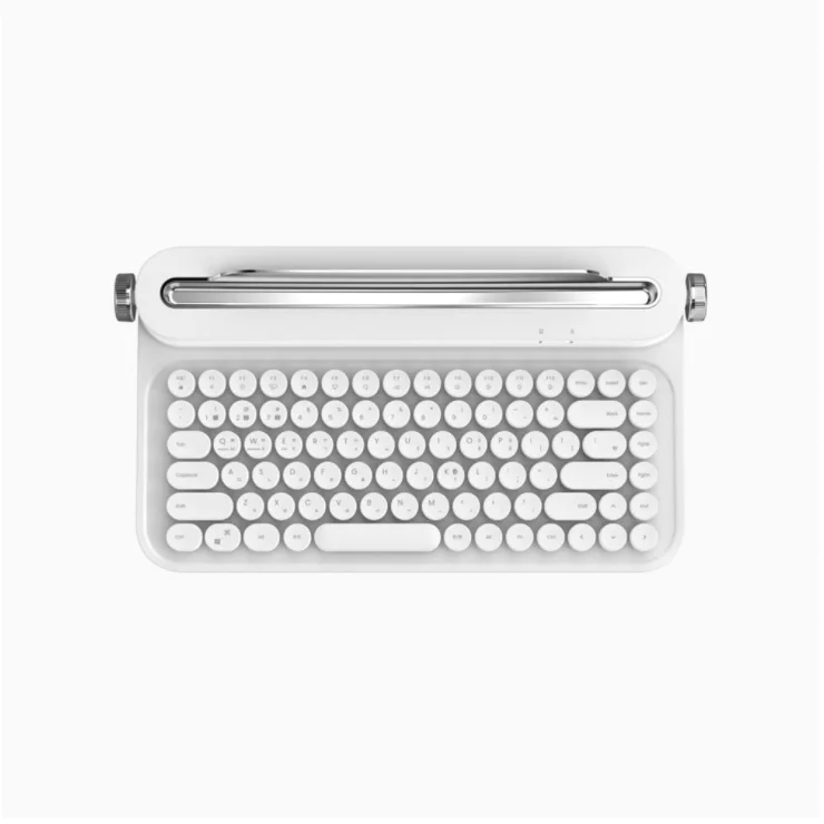 white keyboard universal wireless keyboard digital Smart phone wireless  magic keyboard for pro 12.9 for laptop PC table