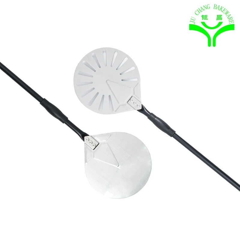 Круглая перфорированная вращающаяся лопатка для пиццы из нержавеющей стали 7 8 9