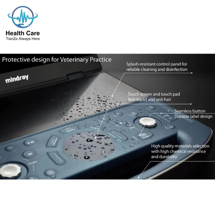 Mindray Vetus E7 Veterinary Ultrasound Scanner Color Doppler High Resolution FHI Elastography Image Ecograph Ultrasound