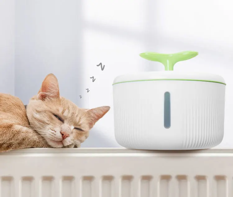 
New Intelligent Cat Dog Water Dispenser 2L Large Capacity Grass Model Pet Water Dispenser 