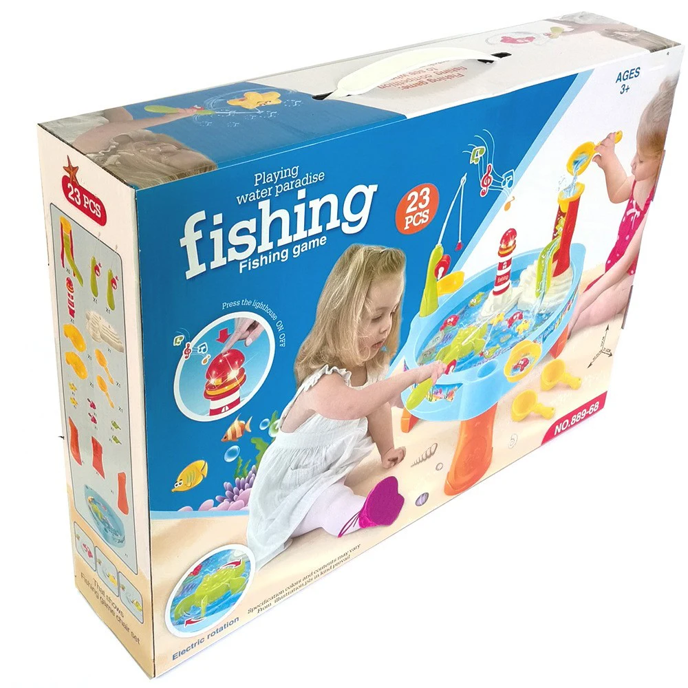 Детская настольная игрушка для рыбалки с подсветкой HN381562