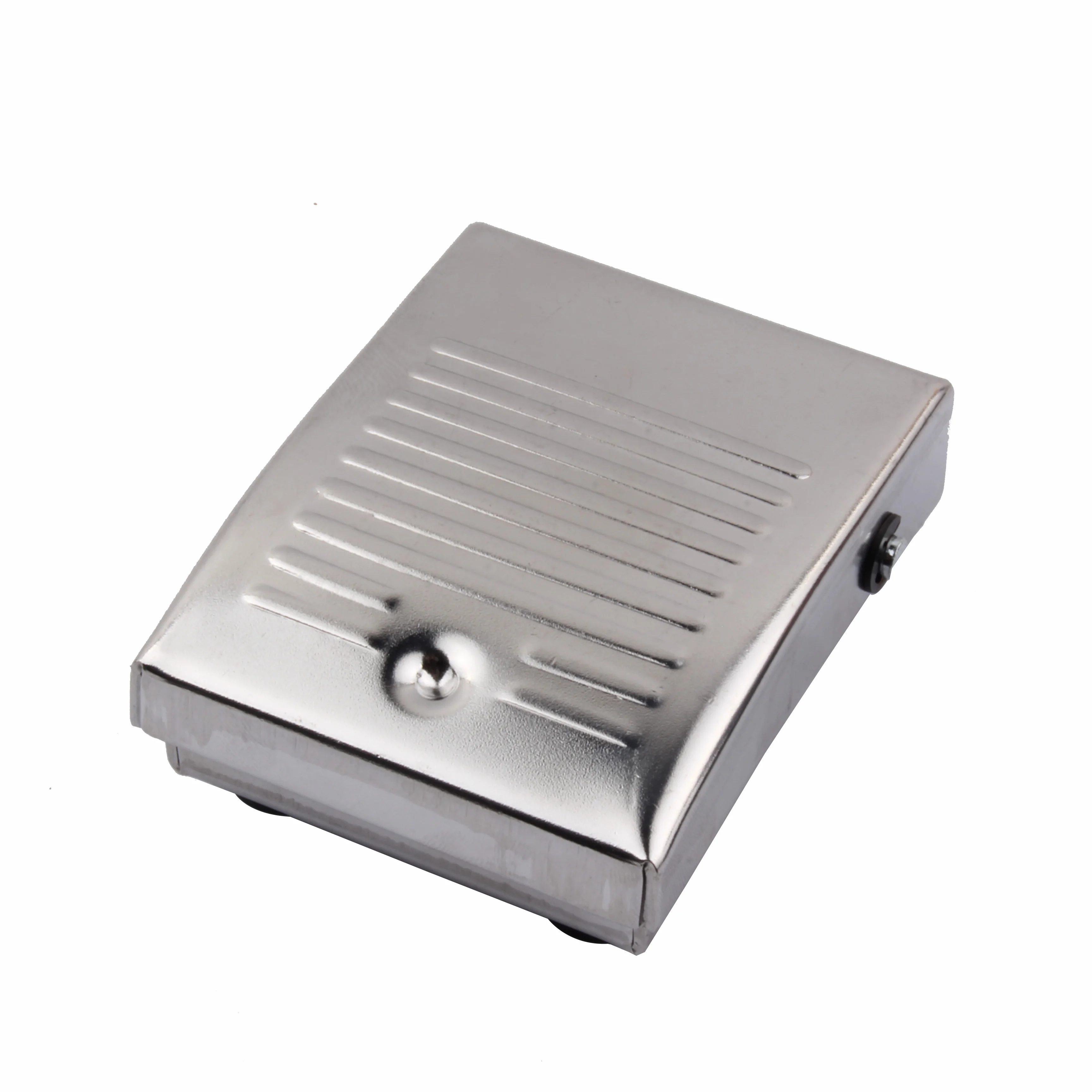 Ножная педаль для татуировки оптовая продажа блок питания из нержавеющей стали аксессуары ножной переключатель