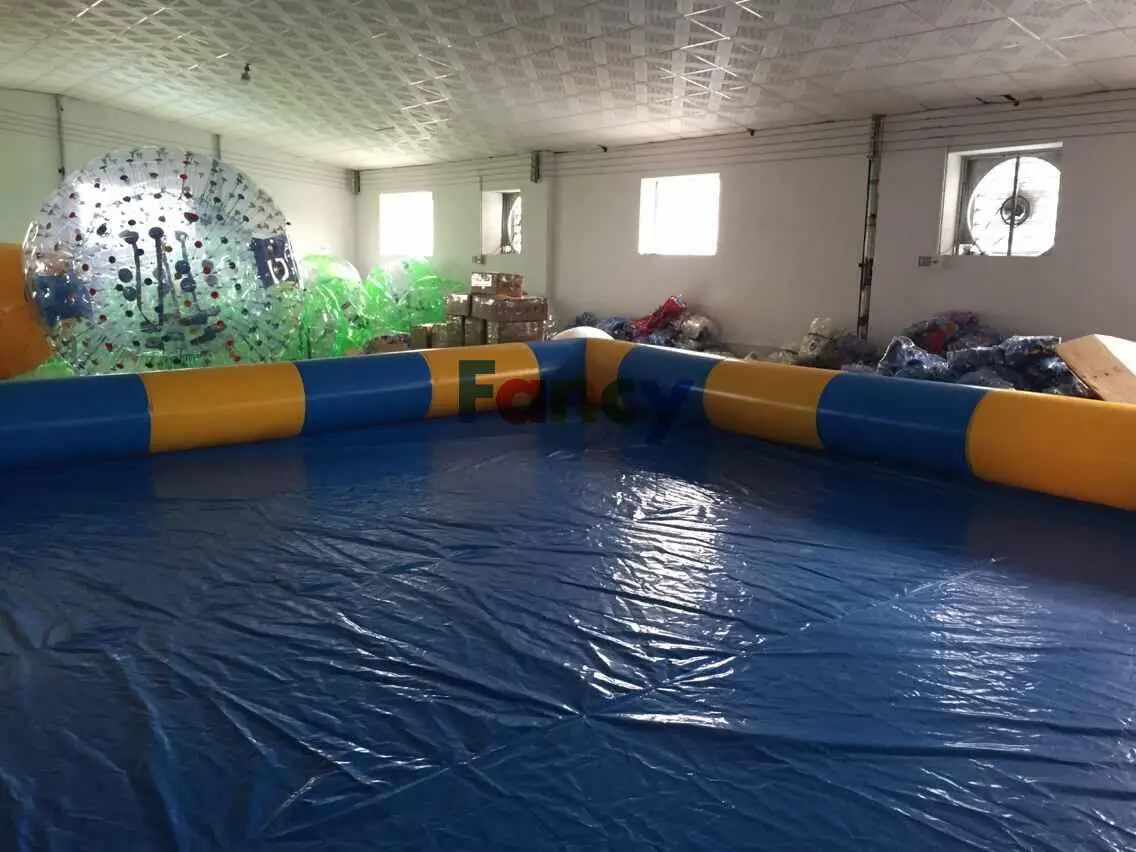 ПВХ надувной батут водный бассейн с лодками/Крытый портативный для наружного использования
