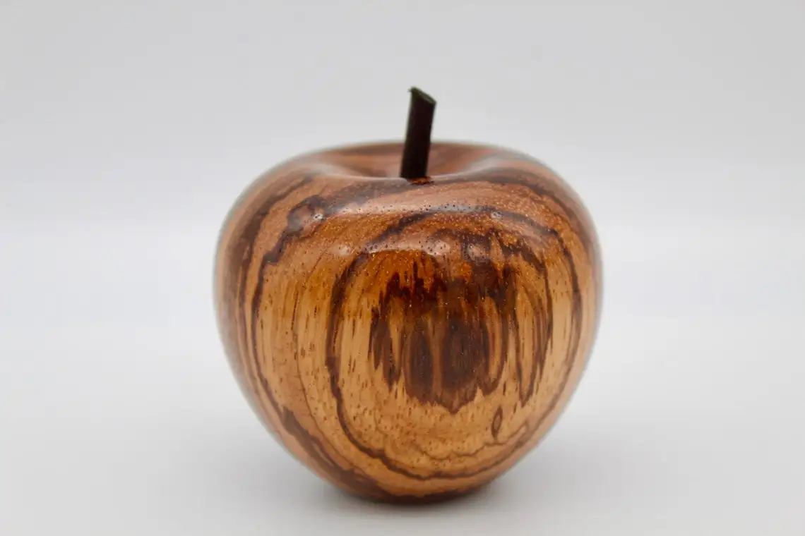 Collectables Fruit Ornaments Wooden Apples Wood Decorative Accents wooden fruits