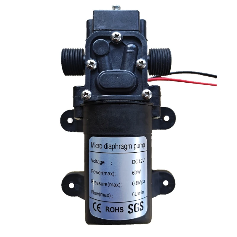 Self Priming Pumps High Pressure Automatic Flow Switch 6L/Min AUTO Diaphragm Water Pump DC 12V 130PSI Small Agricultural