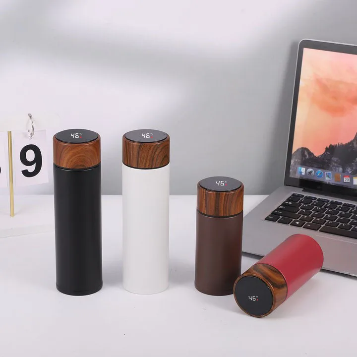 220ML Termo Smart LED Temperature Display Metal Insulation Water Bottles Stainless Steel Intelligent Vacuum Flask