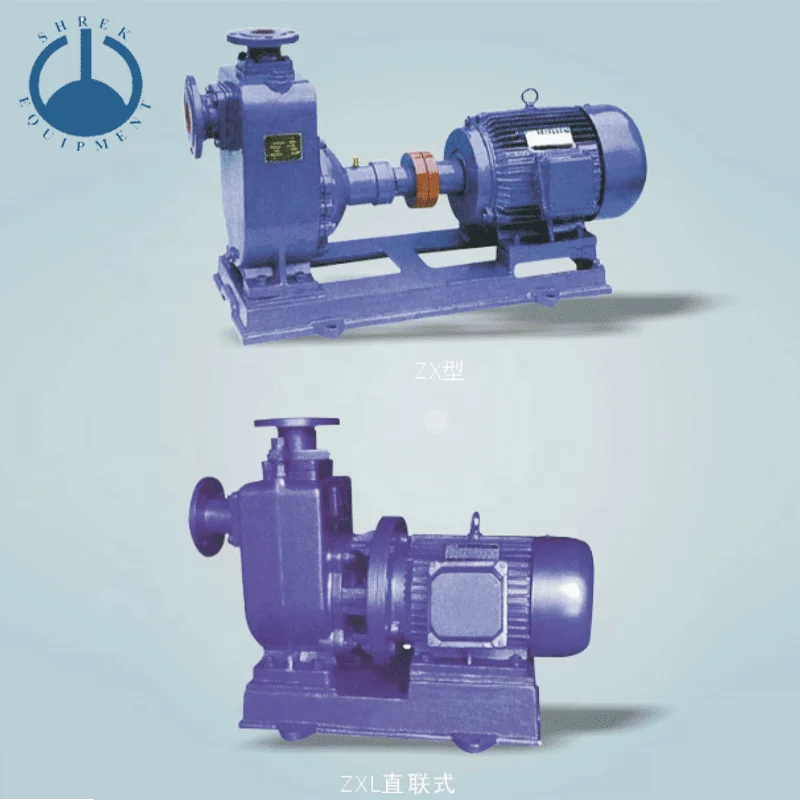 Top quality CE certified ZW self-priming non-clogging sewage pump